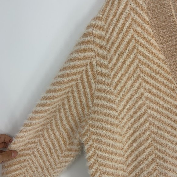 Select + Trend Cardigan Sweater Chevron Button XL - Picture 5 of 8